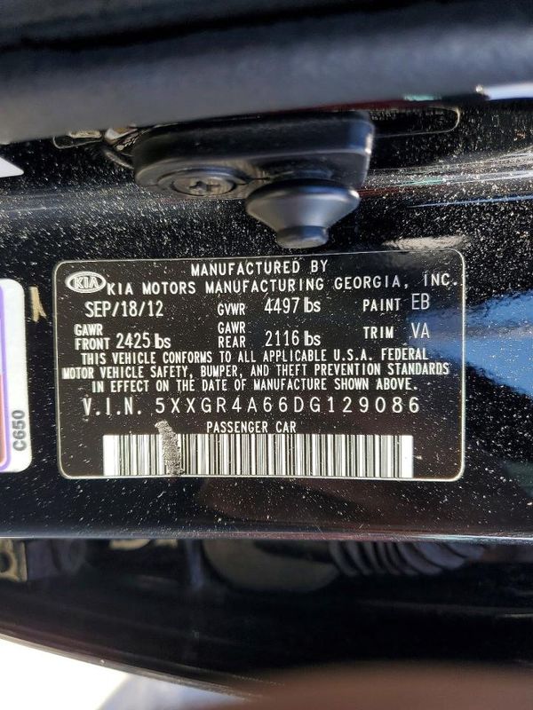2013 KIA OPTIMA SX