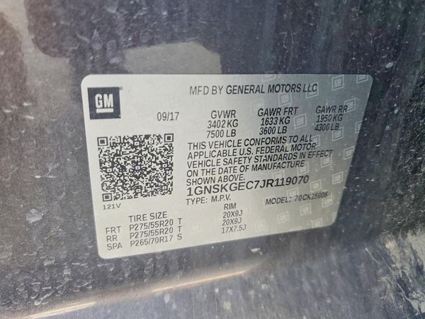 2018 CHEVROLET SUBURBAN LS
