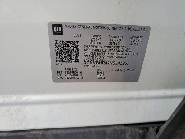 2022 CHEVROLET BLAZER 2LT