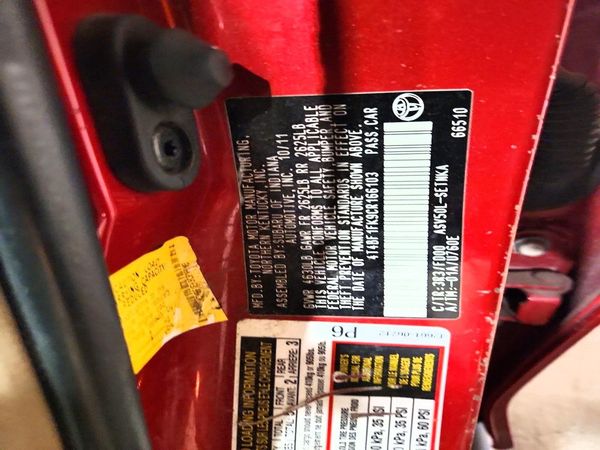 2012 TOYOTA CAMRY