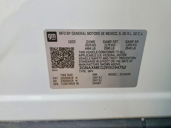 2024 CHEVROLET EQUINOX RS