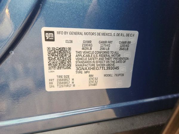 2026 CHEVROLET EQUINOX