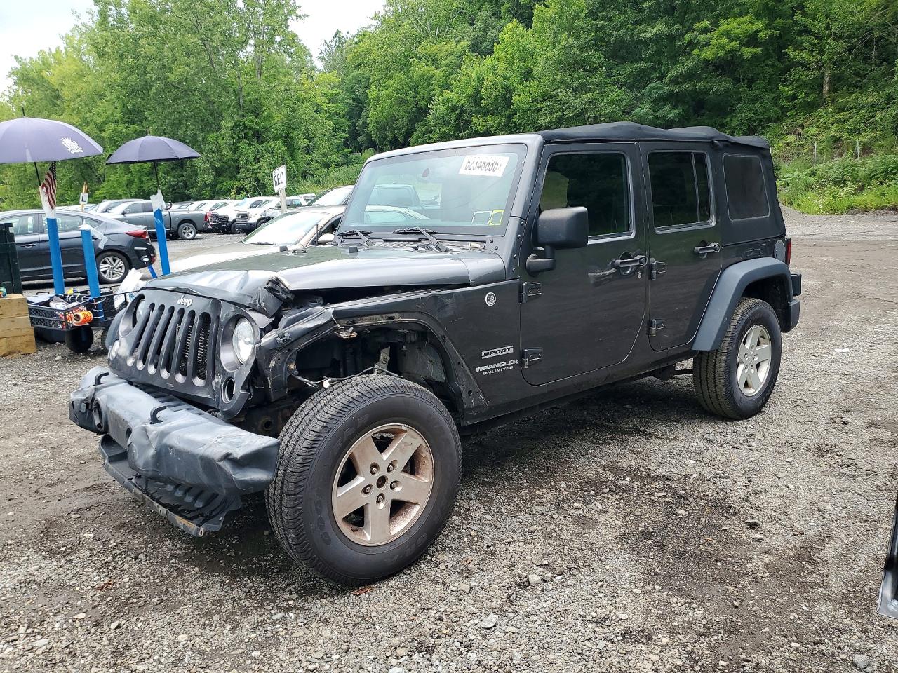 2017 JEEP WRANGLER UNLIMITED SPORT 4X4