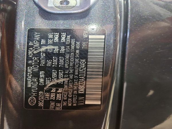 2020 HYUNDAI KONA SEL