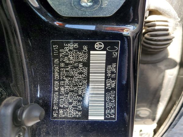 2014 TOYOTA PRIUS