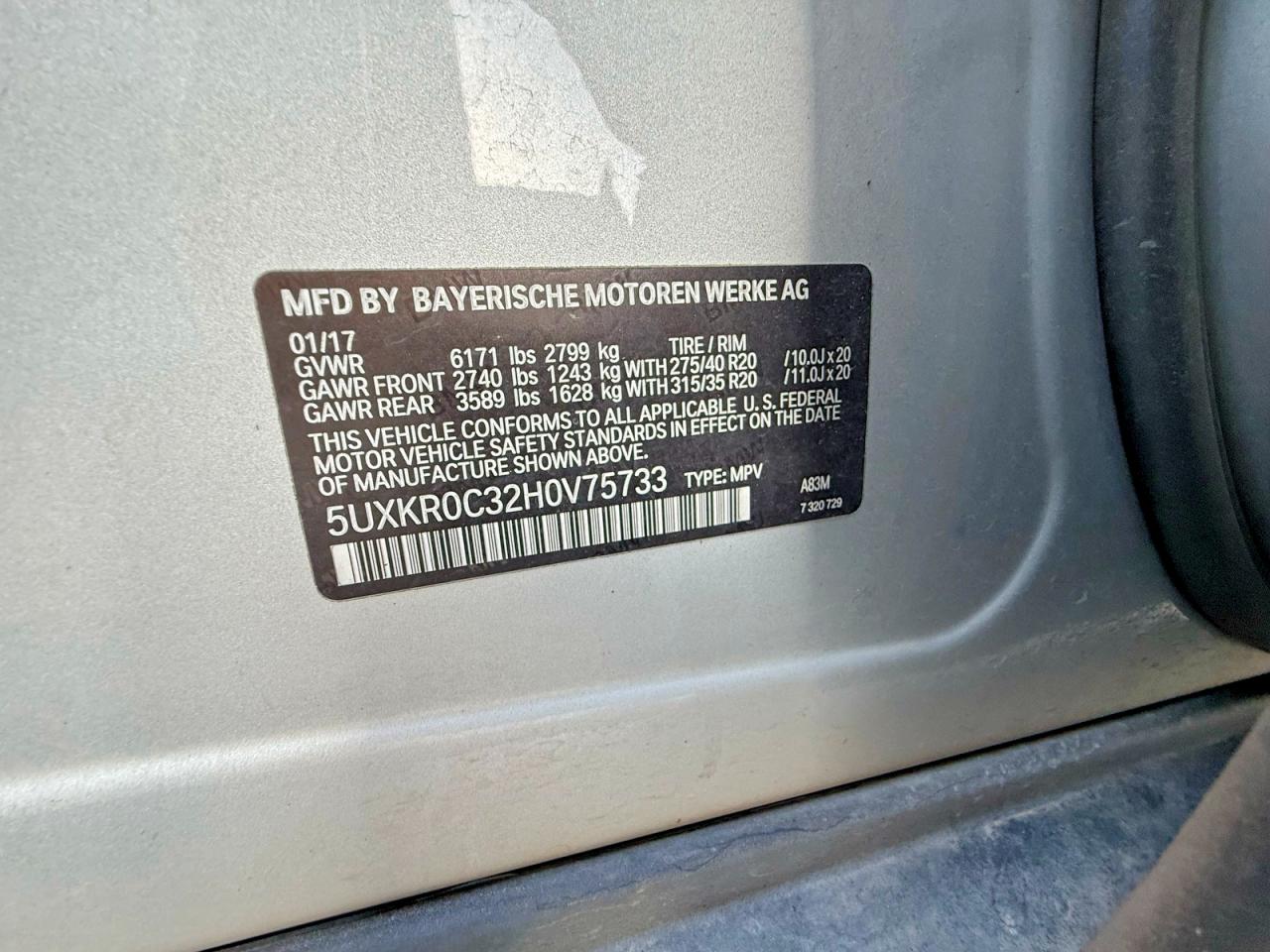 2017 BMW X5 xDrive35i