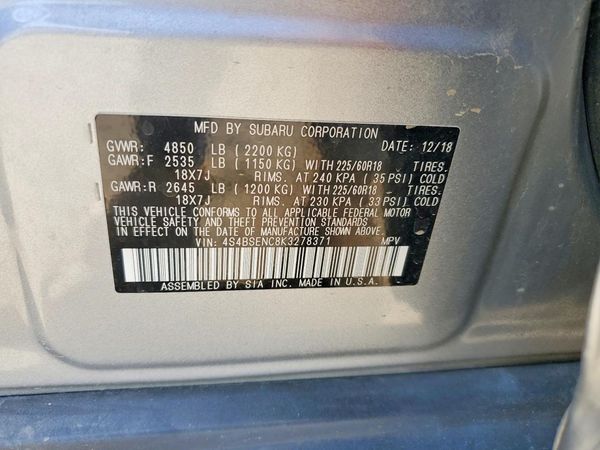2019 SUBARU OUTBACK Limited+M/R+ES+NAVI