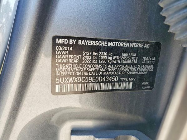 2014 BMW X3