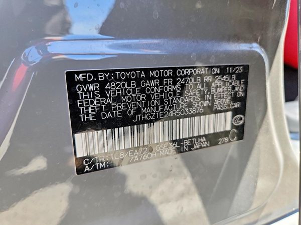 2024 LEXUS IS 350 350 F Sport
