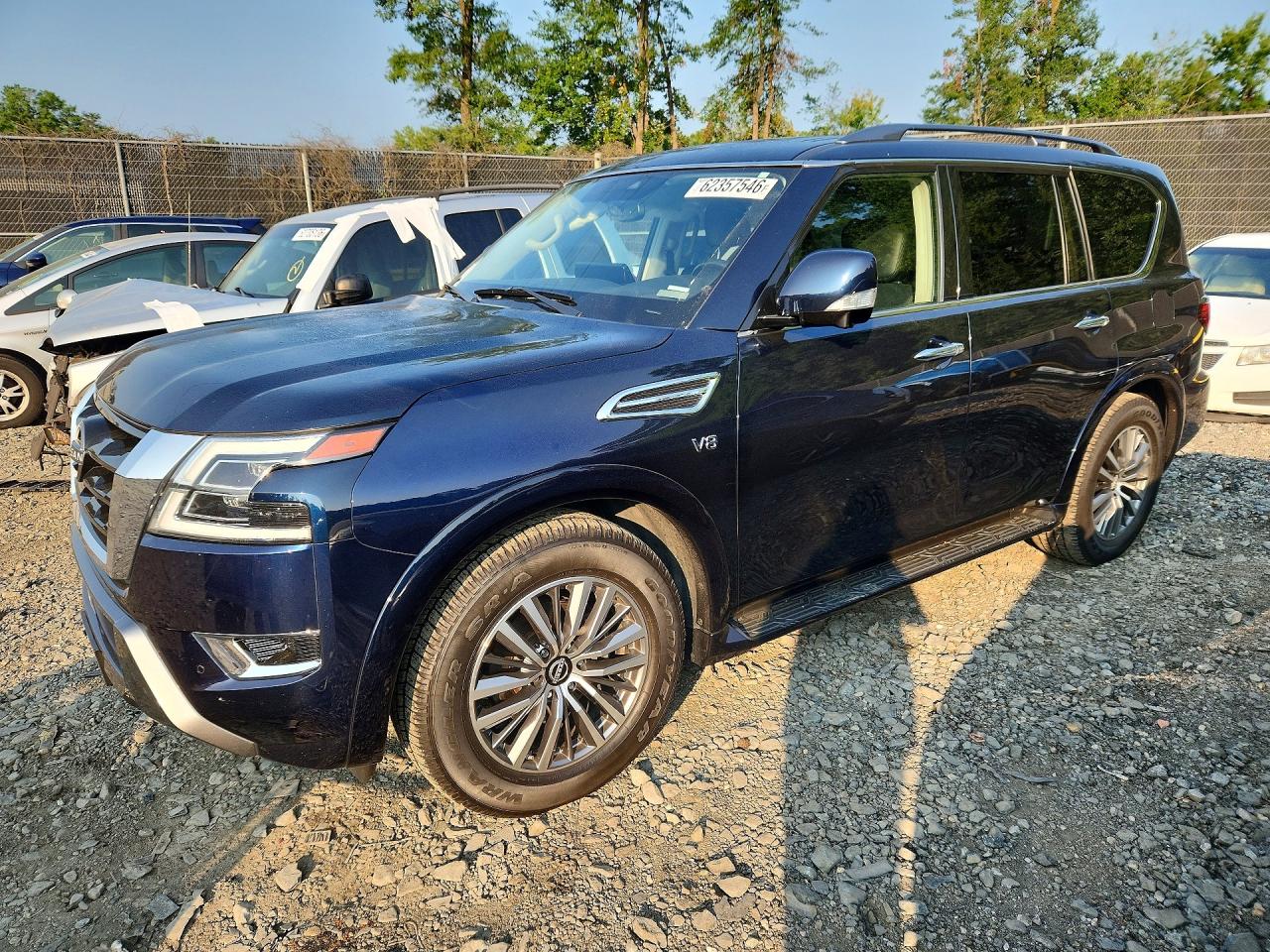 2021 NISSAN ARMADA SL — Front 3/4