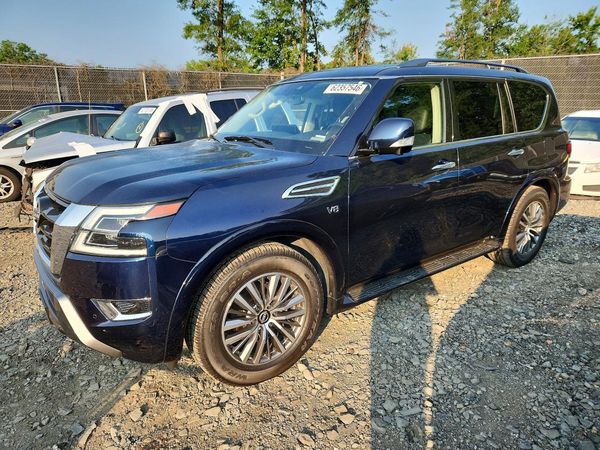 2021 NISSAN ARMADA SL — Front 3/4