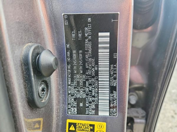 2019 TOYOTA HIGHLANDER