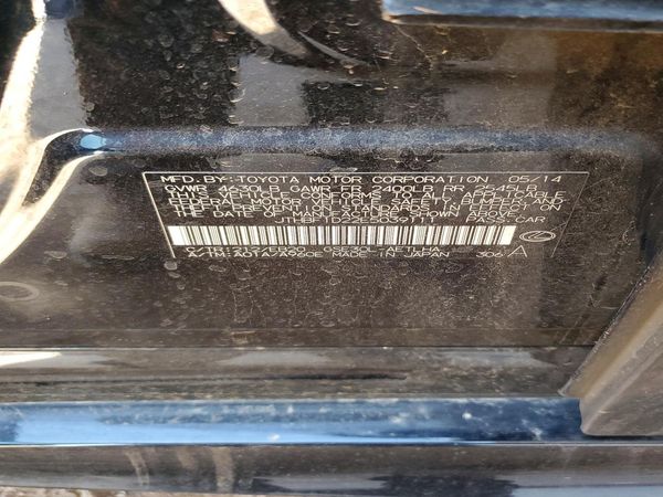 2014 LEXUS IS 250