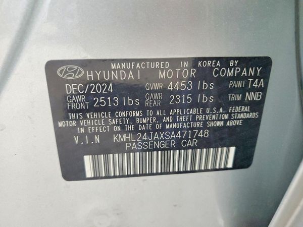 2025 HYUNDAI SONATA SE