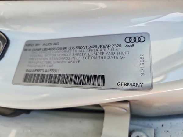2018 AUDI A3