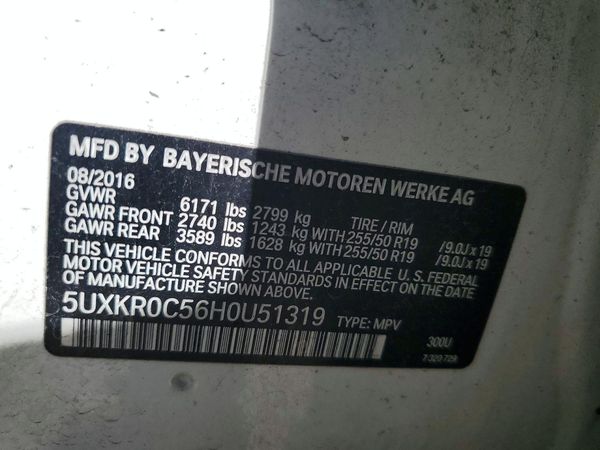2017 BMW X5 xDrive35i