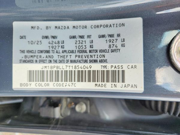 2026 MAZDA 3 Preferred — VINS