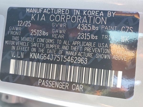 2026 KIA K5