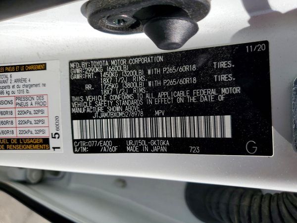 2021 LEXUS GX 460 Premium