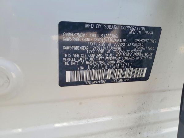 2025 SUBARU FORESTER