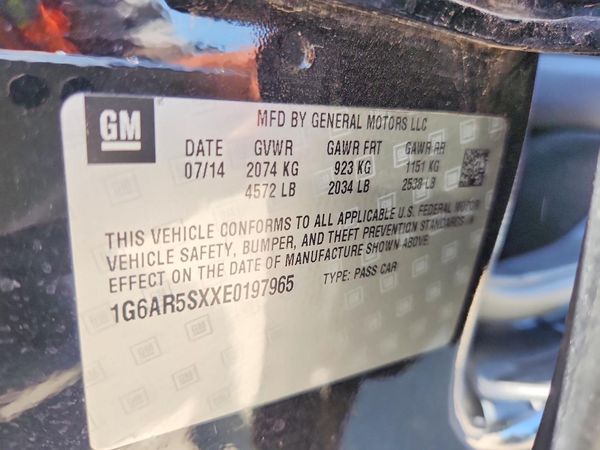 2014 CADILLAC CTS Luxury