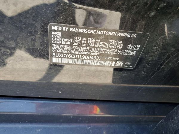 2020 BMW X6 xDrive40i