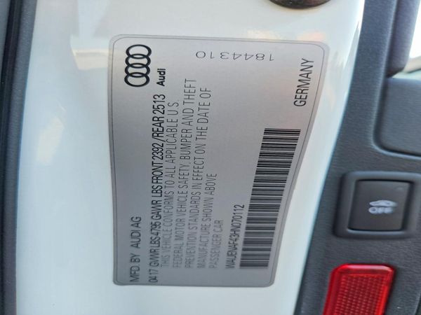 2017 AUDI A4