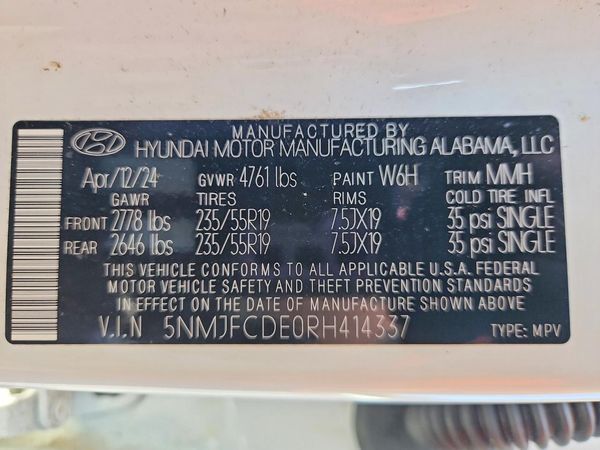 2024 HYUNDAI TUCSON
