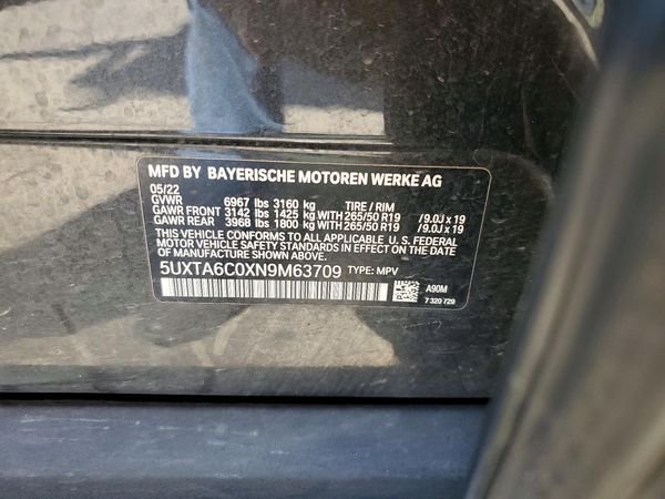 2022 BMW X5