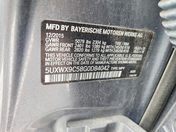 2016 BMW X3 xDrive28i