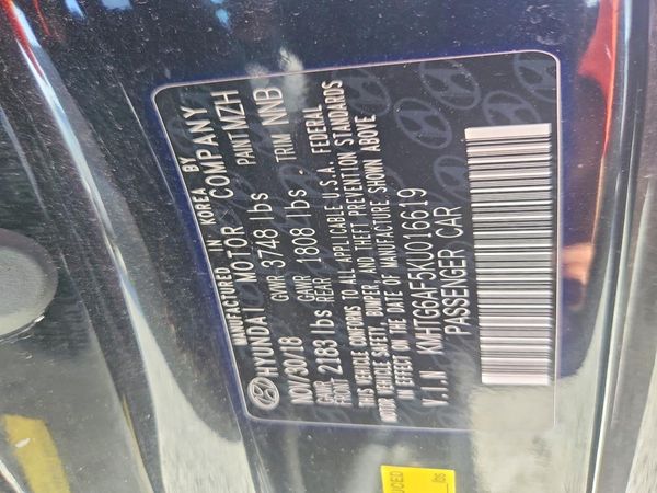 2019 HYUNDAI VELOSTER