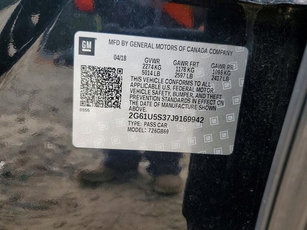 2018 CADILLAC XTS Livery