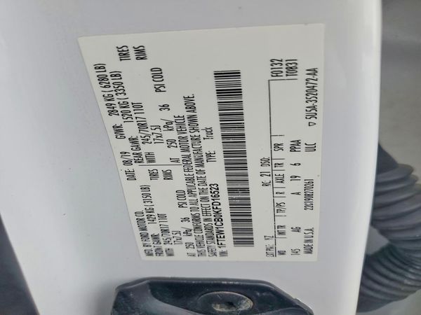 2019 FORD F150