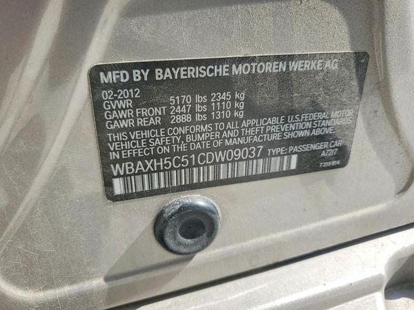 2012 BMW 528