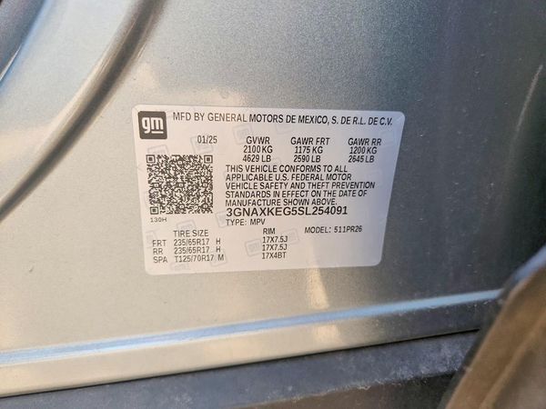 2025 CHEVROLET EQUINOX