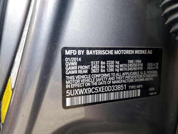 2014 BMW X3 xDrive28i