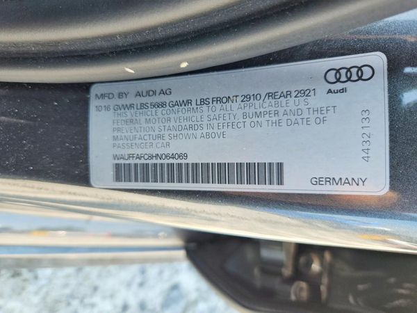 2017 AUDI S6 quattro Premium Plus