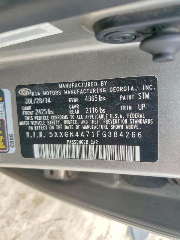2015 KIA OPTIMA