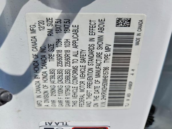 2021 HONDA CR-V
