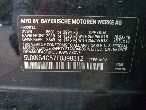 2015 BMW X5 xDrive35d