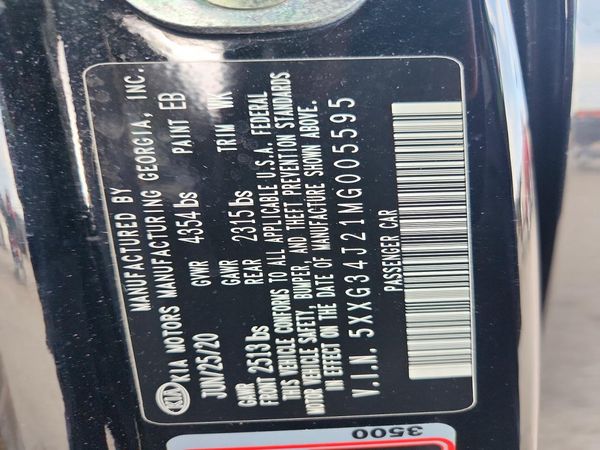 2021 KIA K5 EX