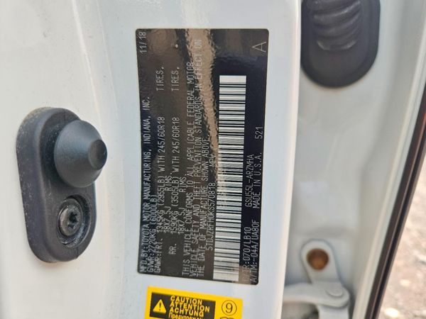 2019 TOYOTA HIGHLANDER SE/XLE