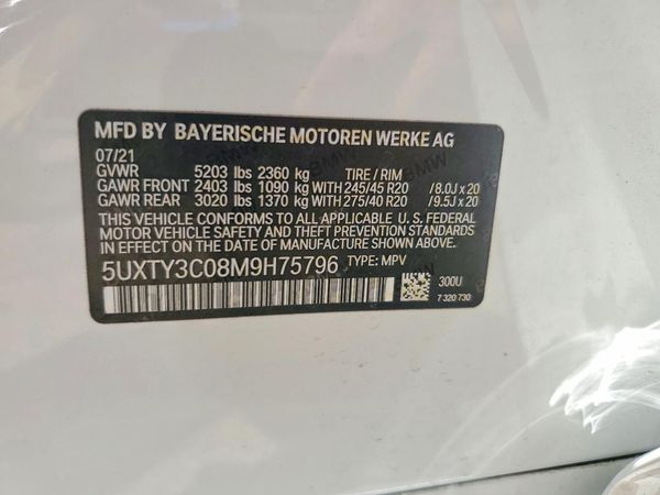2021 BMW X3