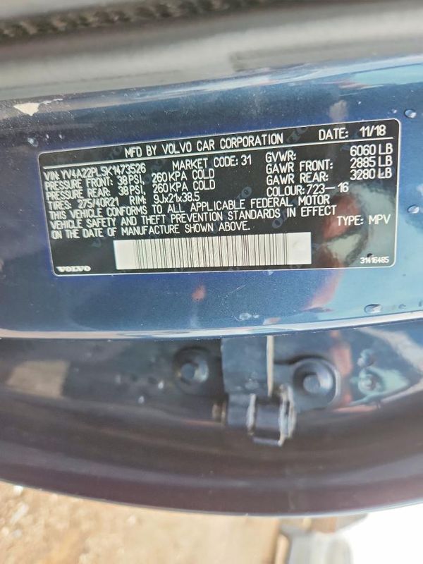 2019 VOLVO XC90 Inscription