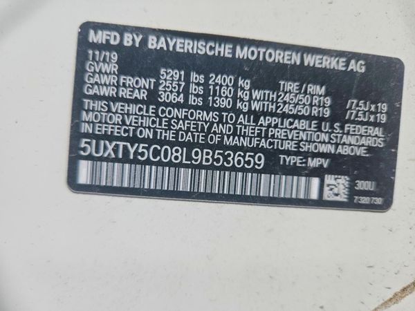 2020 BMW X3 xDrive30i