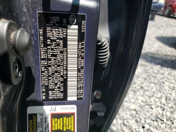 2013 TOYOTA CAMRY