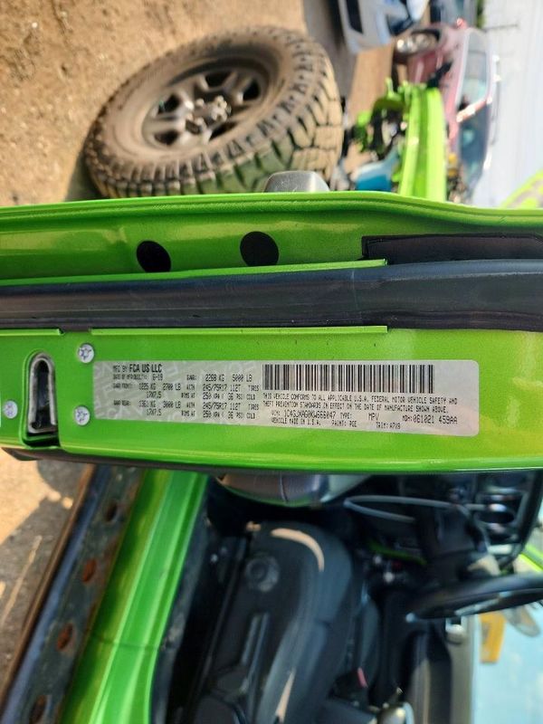 2019 JEEP WRANGLER SPORT