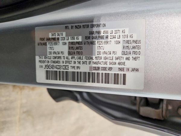 2016 MAZDA CX-5 Sport/GX