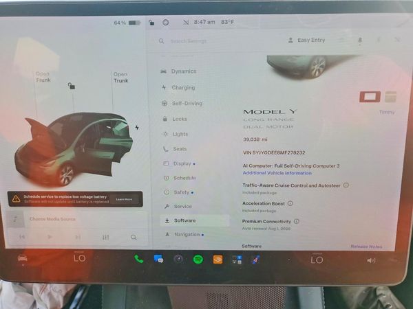 2021 TESLA MODEL Y — ODOM