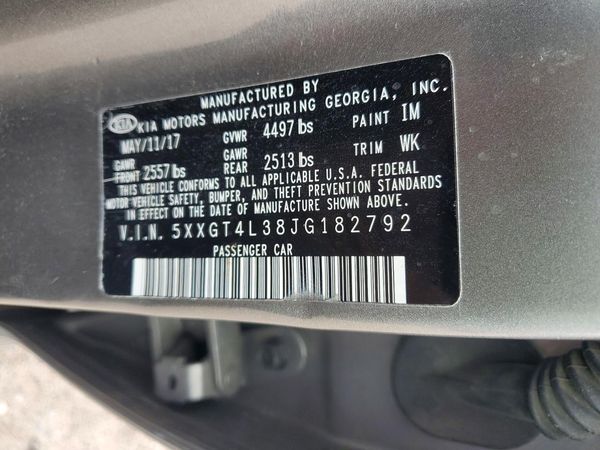 2018 KIA OPTIMA LX